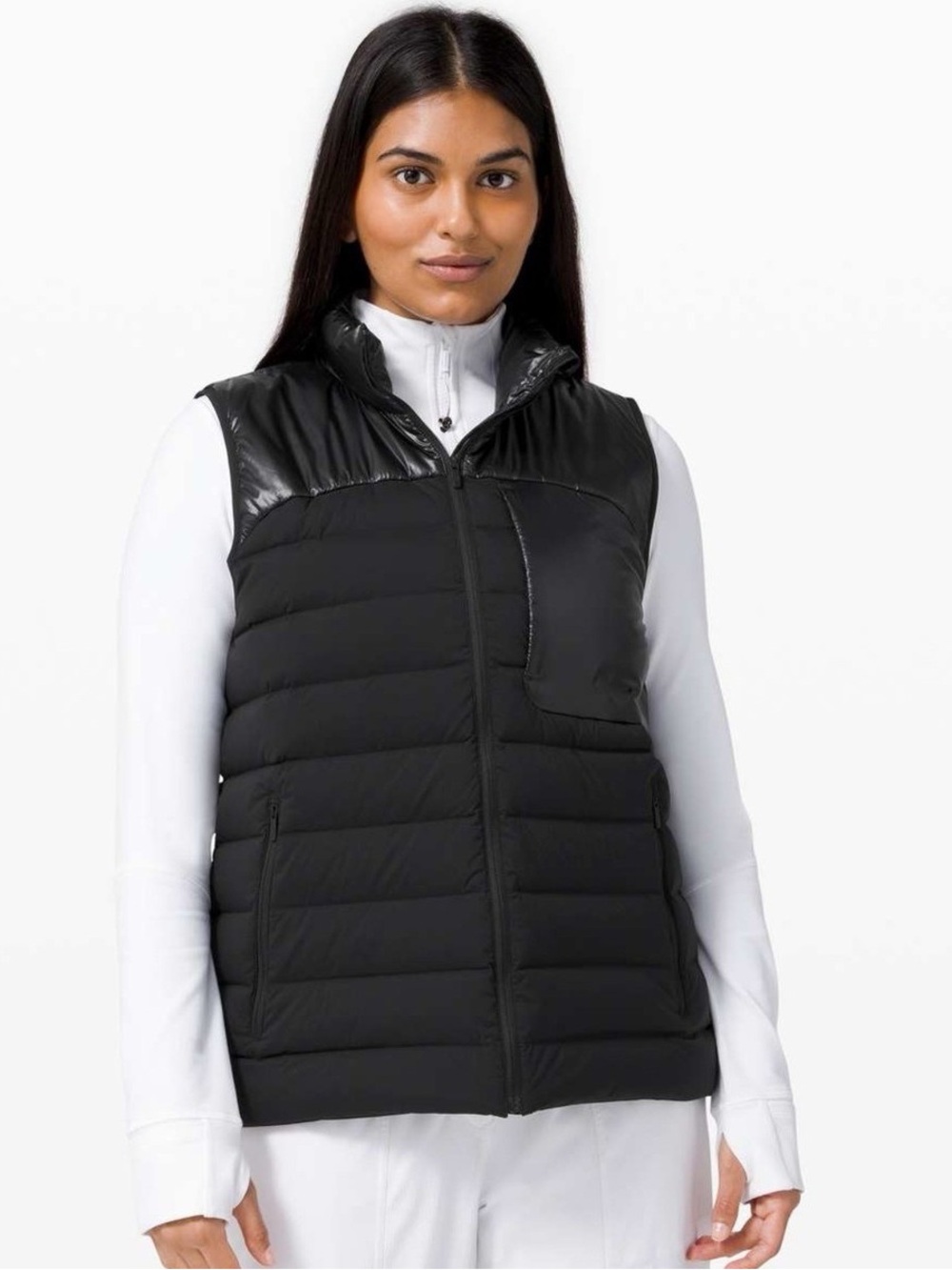 Lululemon Navigation Stretch Down Vest - Black